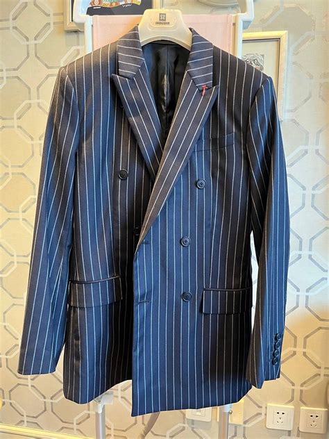 givenchy striped blazer|vintage givenchy blazer.